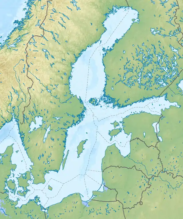 Hel Peninsula is located in Baltic Sea