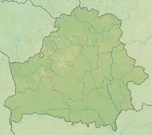 Snudy is located in Belarus