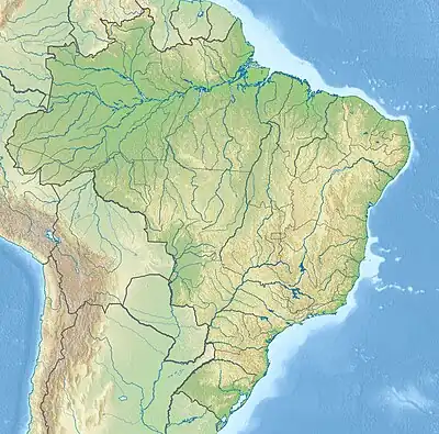 Pacaás Novos River is located in Brazil