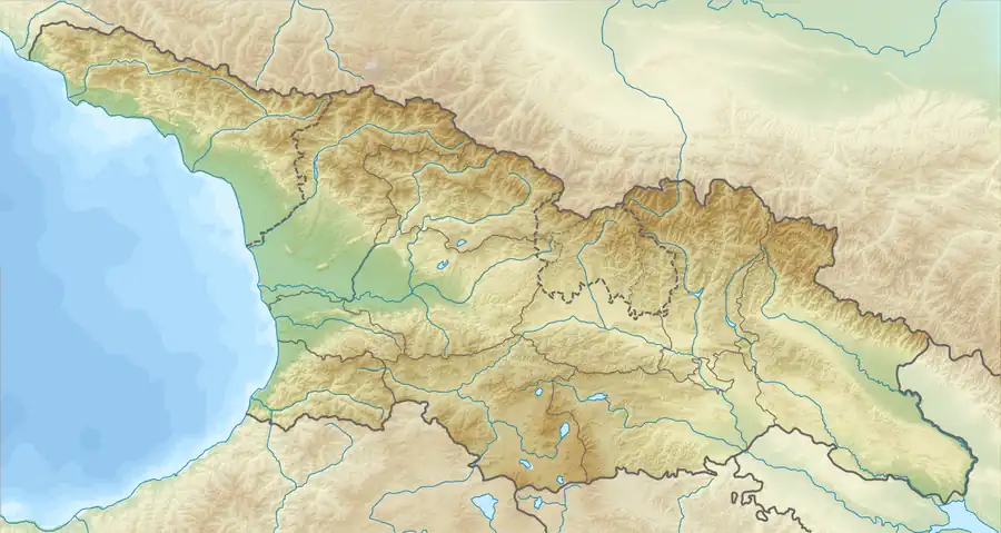 Samsari Range is located in Georgia