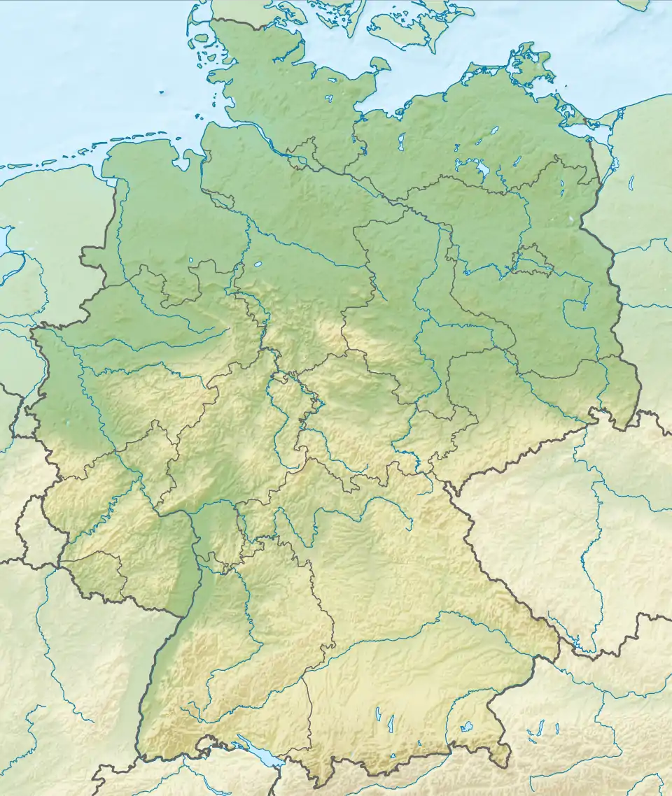 Thirty Years' War is located in Germany