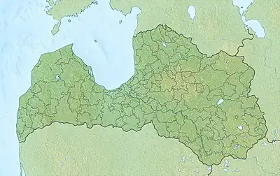 Liepupe (river) is located in Latvia