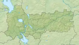 Lake Novozero is located in Vologda Oblast