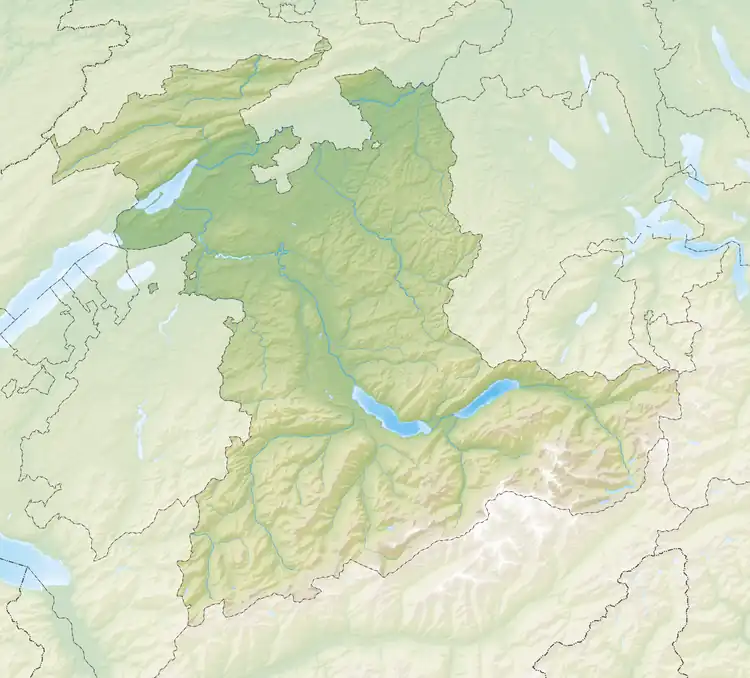 Twann is located in Canton of Bern