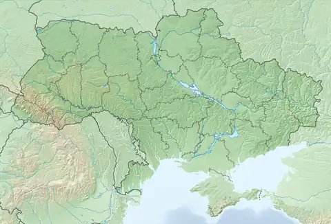 Horlivka is located in Ukraine