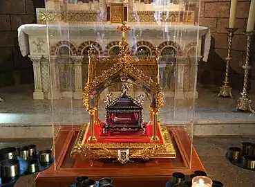 Relics of Saint Devota.