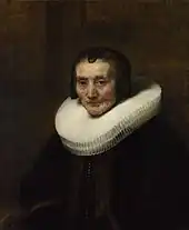 Portrait of Margaretha de Geer, wife of Jacob Trip, by Rembrandt