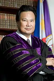 Renato Corona is the first Chief Justice to be impeached by the House of Representatives.