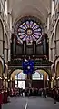 Rose window (Benvignat and Capronier, 19th century) and pipe organ (Ducroquet, 1854)