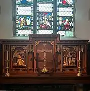 Reredos from c.1912 by C.E. Kempe & Co