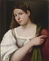 Portrait of a Young Woman, c. 1508–1510 (52.5 x 42.8 cm)