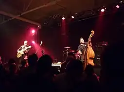 The Reverend Horton Heat performing in 2010