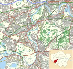 Barnes Hospital, London is located in London Borough of Richmond upon Thames