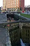 River Lock and Retaining Walls to River Aire