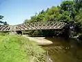 River Severn, Penstrowed railway bridge