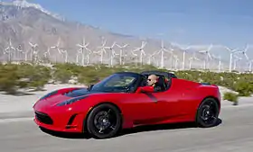 Tesla Roadster.