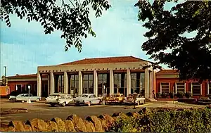 The Passenger Station in the 1950s, after the Raymond Loewy renovation