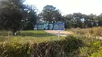 Robert Johnson Blues trail marker located north of Greenwood on Money Road