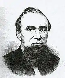 Portrait of Miller in 1877