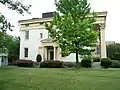 The Jonathan Child House, side view (facing the Brewster–Burke House)