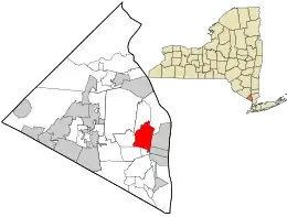 Location in Rockland County and the state of New York.