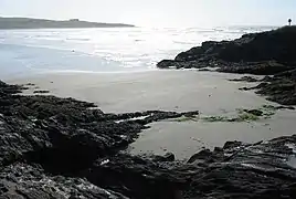 Rocky cove east of Inchdoney headland