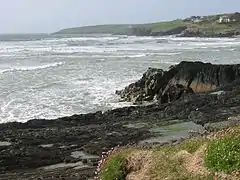 Outcrops to west of Inchdoney