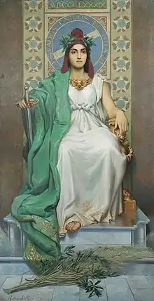 Manuel Lopes Rodrigues: Alegory of the Republic, 1896.