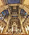 Interior of the Main synagogue (Italian: Tempio Maggiore)