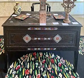 Desk, unknown designer, early 20th century, wood