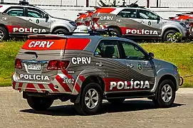 Response car Toyota Hilux SW4 PMCE.