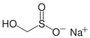 Rongalite, a source of "SO22−"