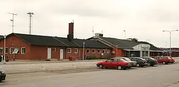 Ronneby Airport, terminal land side