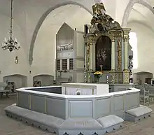 The altar of St. Michael's Church