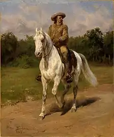 Buffalo Bill Cody, painted in 1889 by Rosa Bonheur