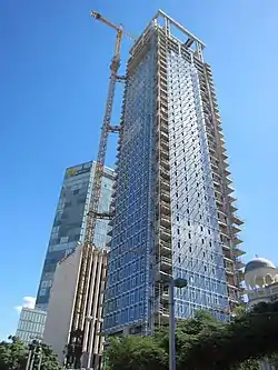 Meier on Rothschild tower, in 2013 Tel Aviv's highest residential building