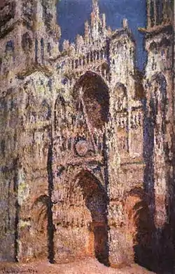 Rouen Cathedral, Full Sunlight, 1894(Musée d'Orsay)