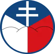 Roundel of Slovak Insurgent Air Force