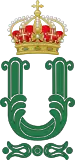 Royal cypher of King Umberto II of Italy