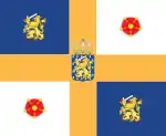 Standard of Bernhard of Lippe-Biesterfeld as Royal consort of the Netherlands