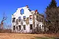 Rundown house in Rush Township