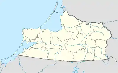 Listovoye is located in Kaliningrad Oblast