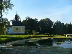 Centre of Trpík with the Chapel of Saint Anne