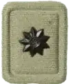 2nd Lieutenant embossed badge