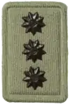 Captain embossed badge