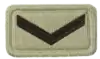 Lance Corporal embossed badge