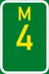 Metropolitan route M4 shield