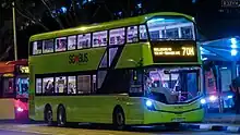 SBS Transit Wright Gemini 3-bodied Volvo B8L in Singapore