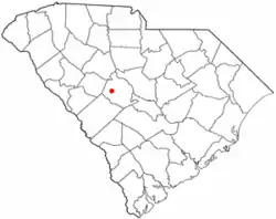 Location of Gilbert, South Carolina