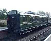 SECR Birdcage Brake No.3363 as restored on the Bluebell Railway